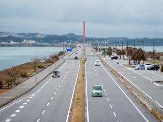 海中道路