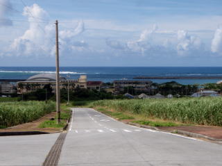 久米島博物館からの景色