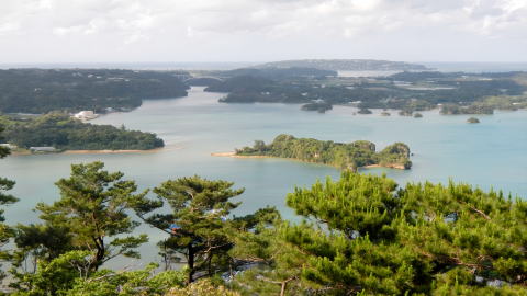 嵐山展望台からの景色①