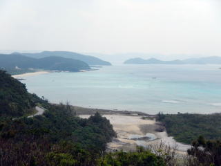 神の浜展望台からの景色